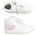 Sneakers in pelle Valentino alte bianche e rosse - vista 6