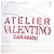 Sneakers in pelle Valentino alte bianche e rosse - vista 7