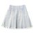 Falda de mezclilla a rayas Chanel azul claro 34