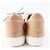 Chloé Sneakers in pelle beige Chloe ESSIE Logo 38 - vista 3