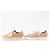 Chloé Sneakers in pelle beige Chloe ESSIE Logo 38 - vista 4