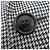 Dior Wool Houndstooth Chesterfield Coat 44 Black - view 5