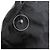 Moncler Lamb Leather Nylon Down Jacket Black - view 12