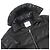 Moncler Lamb Leather Nylon Down Jacket Black - view 2