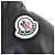 Moncler Lamb Leather Nylon Down Jacket Black - view 5