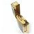 Autre Marque Dupont Line 1 Lacquer Roller Gas Lighter Black Gold - view 6