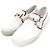 Sneakers Slip-On in Pelle Tod's Bianche Rosse 38
