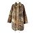 Autre Marque LEONARD FASHION Silk Polyester Leopard Coat Brown