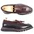 Mocassini in pelle con nappine Louis Vuitton neri 7 - vista 5