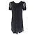 Dolce & Gabbana Rayon Nylon Silk Dress Black