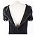 Dolce & Gabbana Rayon Nylon Silk Dress Black - view 5