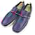 Tod's Leather Driving Shoes Navy 10.5 Navy blue  ref.1706885