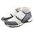 Chanel COCO Mark Strick-Sneaker grau 37,5 Braun