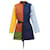 Autre Marque Monse colorblocked belted long sleeve romper Yellow Cotton  ref.1708074