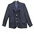 Autre Marque Au Petit Matelot Wollblazer Schwarz