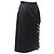 CHRISTOPHER KANE satin silver jewel chain slskirt - view 3