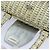 Borsa a mano Gancini in vimini argento oro Salvatore Ferragamo Auth 89809A D'oro - vista 15