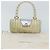 Borsa a mano Gancini in vimini argento oro Salvatore Ferragamo Auth 89809A D'oro - vista 21