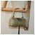 Borsa a mano Gancini in vimini argento oro Salvatore Ferragamo Auth 89809A D'oro - vista 22