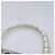 Borsa a mano Gancini in vimini argento oro Salvatore Ferragamo Auth 89809A D'oro - vista 8