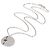 Pendente Love in Diamante e Ceramica Nera Cartier (Oro Bianco) - vista 2