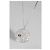 Pendente Love in Diamante e Ceramica Nera Cartier (Oro Bianco) - vista 5