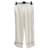 Autre Marque Asceno trousers T.International M Silk White  ref.1708887