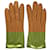 Hermès Hermes Kelly Gloves in Brown Lambskin Leather  ref.1709351