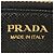 Prada Saffiano Langbörse mit Band Schwarz - Ansicht 6