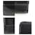 Billetera bi-fold Chanel Coco Mark Negro - vista 8