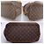 Louis Vuitton Monogram Canvas Palermo GM Tote Bag mit Schultergurt Braun - Ansicht 5
