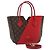LOUIS VUITTON Monogram Kimono PM Borsa a Mano Rossa M41856 LV Auth 89974SA Rosso