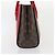 LOUIS VUITTON Monogram Kimono PM Borsa a Mano Rossa M41856 LV Auth 89974SA Rosso - vista 3