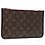 LOUIS VUITTON Monogram Neverfull MM Pouch Accessory Pouch LV Auth 90022