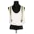 Chloé Top sin mangas Crudo Viscosa