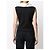 Ivory- und schwarze Wollbluse Gianfranco Ferré Roh Sand - Ansicht 4