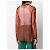 Blusa de seda marrón Romeo Gigli - vista 4
