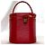 Cannes Borsa Vanity Louis Vuitton in rosso castigliano - vista 4