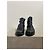 Stivaletti BURBERRY T.EU 38 Pelle Nero - vista 4