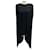 Autre Marque Alex Perry Black Structured Bat Sleeve Crepe Dress Polyester  ref.1711066