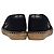 Espadrilles bordadas Saint Laurent en lona negra - vista 5