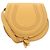 Borsa a sella Marcie Small Chloé Gialla