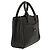 Bolso de compras modelo pequeño de Chanel Neo Executive en pitón gris oscuro - vista 2