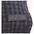 Prada Logo with Pattern Fringed Scarf in Black and Grey Cashmere - view 7
