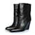 Autre Marque hidden platform ankle boots Black Leather  ref.1711438