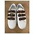 Sneakers Céline Triomphe pelle bianca Bianco - vista 2