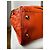 Borsa Michael Kors Hamilton in pelle intrecciata arancione - vista 7