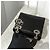 Christian Dior Borsa Mini Lady Dior Nera Laccata Nero Grigio antracite - vista 3