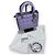 Christian Dior Med Lavender Lady Dior Bag Purple