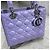 Christian Dior Med Lavender Lady Dior Bag Purple - view 6
